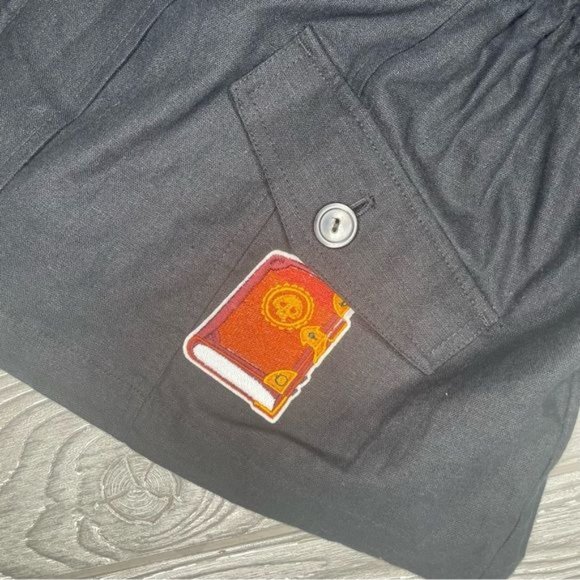 Hocus pocus Sanderson sister Croft & barrow hand crafted jacket XL embroidered - Picture 9 of 9